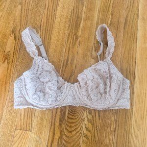 ❌SOLD❌ Aerie Happy Unlined Lace Demi 34DD